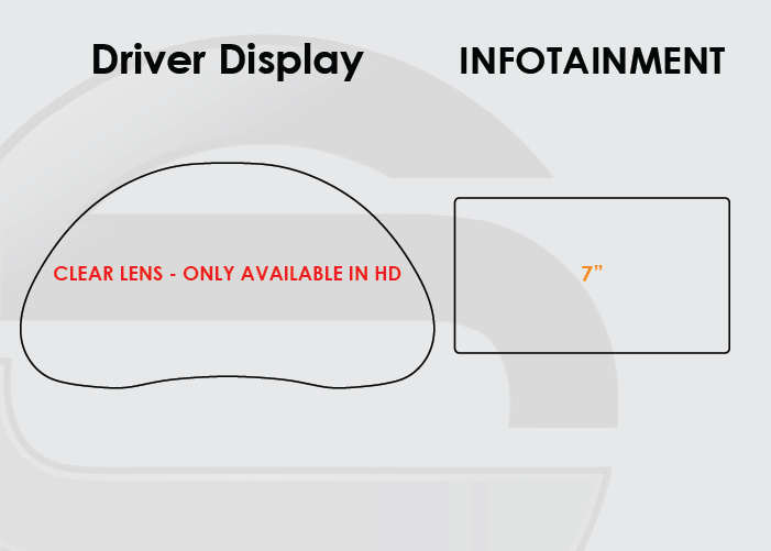 2012-2017 Hyundai Accent Screen ProTech Kit Driver Display 7in Infotainment