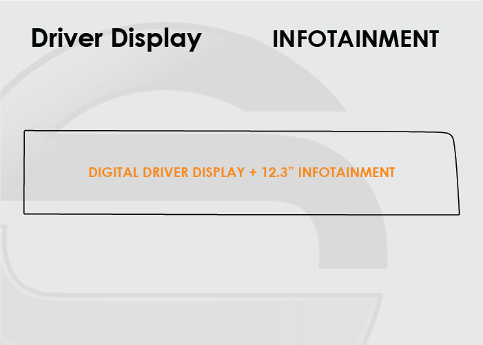 2024-2026 Hyundai Kona Screen ProTech Kit 12.3 inch Digital Driver Display 12.3 inch Infotainment. Resist scratches, reduce fingerprints on your screen.