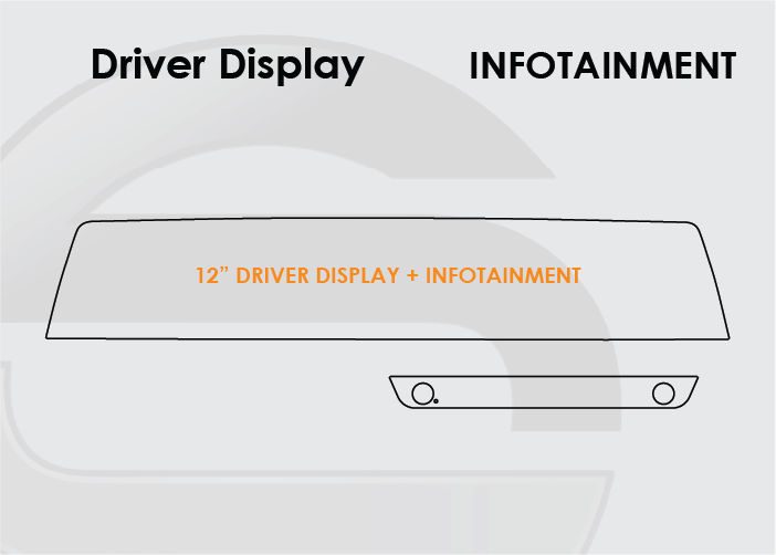 2022-2024 Kia EV9 12" Digital Driver Display Infotainment