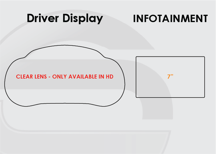 2016-2020 Kia Optima Screen ProTech Kit Driver Display 7in Infotainment