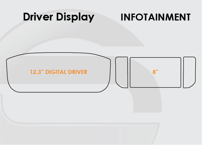 2013-2017 Land Rover Range Rover Screen ProTech Kit Driver Display 8in Infotainment