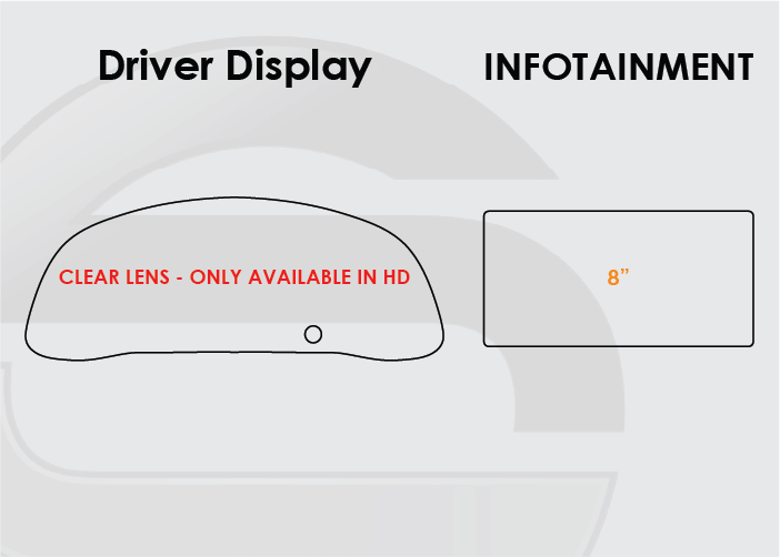 2014-2017 Lexus CT Screen ProTech Kit Driver Display Infotainment