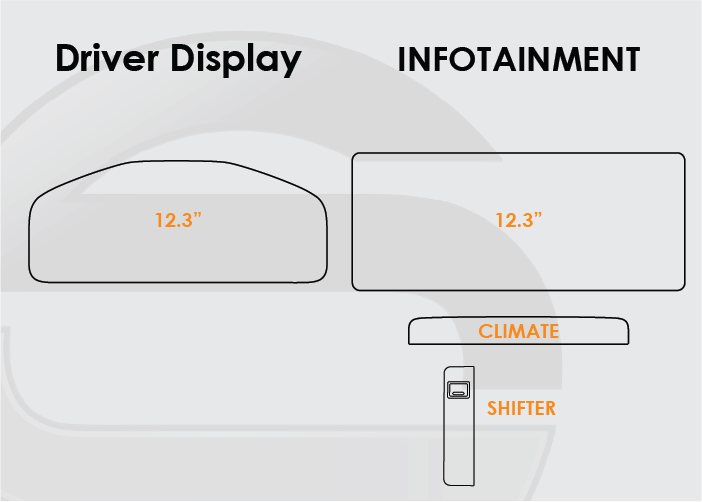 2026 Lexus IS Screen ProTech Kit Driver Display 12.3in Infotainment. Keeps your screens clearer by resisting scratches and minimizing fingerprints and smudges.