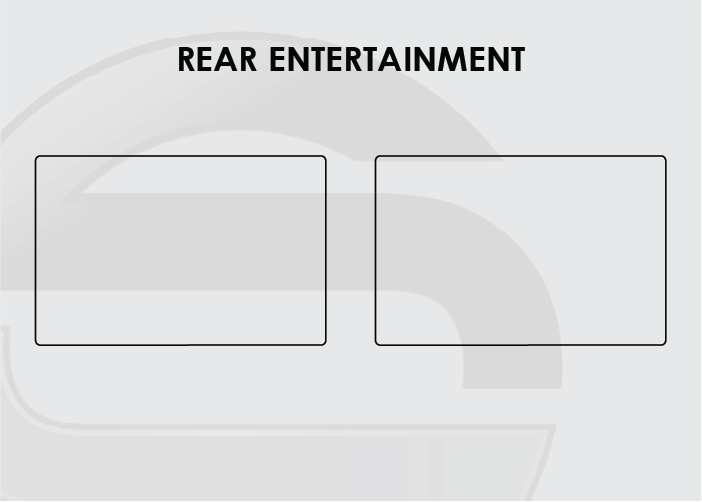 2022-2025 Lexus LX Screen ProTech Kit Rear Entertainment