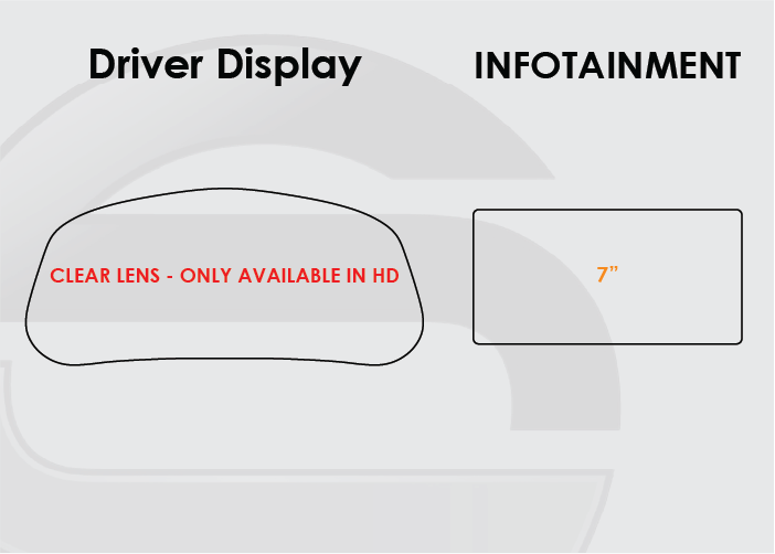 2015-2017 Lexus NX Screen ProTech Kit Driver Display 7in Infotainment