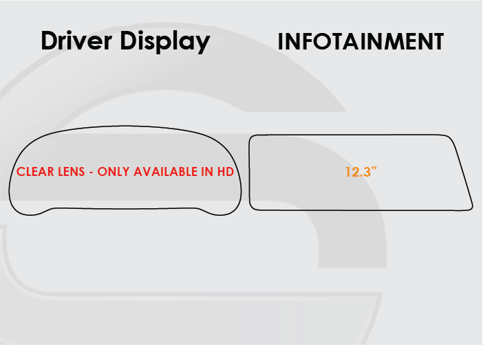 2016-2019 Lexus RX Screen ProTech Kit Driver Display 12.3in Infotainment