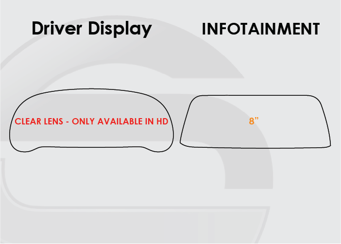 2020-2022 Lexus RX Screen ProTech Kit Driver Display 8in Infotainment