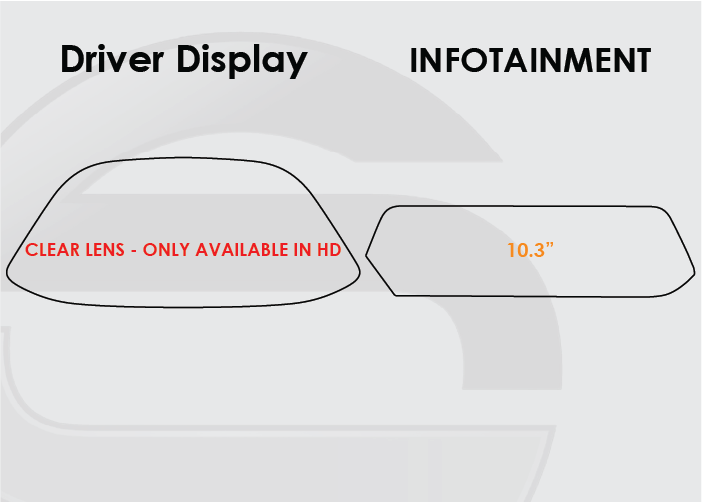 2019-2022 Lexus UX Screen ProTech Kit Driver Display 10.3in Infotainment
