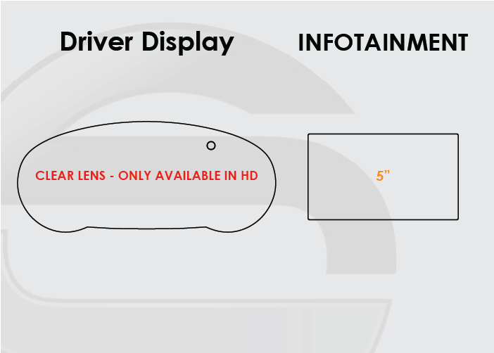 2013-2015 Mazda CX-5 Screen ProTech Kit Driver Display 5in Infotainment
