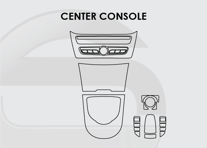 2019-2024 Mercedes G Class Screen ProTech Kit Center Console