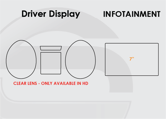 2017-2020 Mercedes SL Class Screen ProTech Kit Driver Display Infotainment