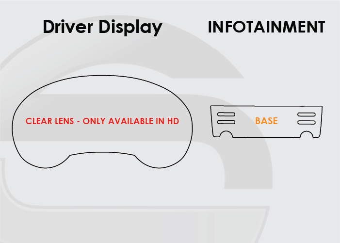 2016-18 Nissan Altima Screen ProTech Kit Driver Display Base Infotainment