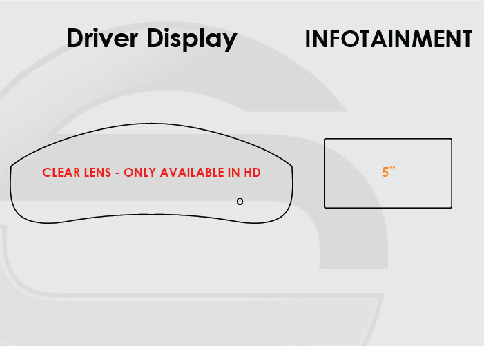 2016-2018 Nissan Frontier Screen ProTech Kit Driver Display 5in Infotainment