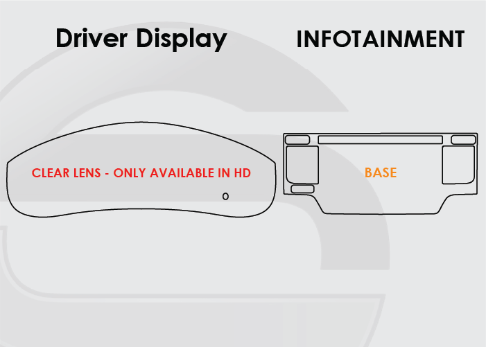 2016-2018 Nissan Frontier Screen ProTech Kit Driver Display Base Infotainment