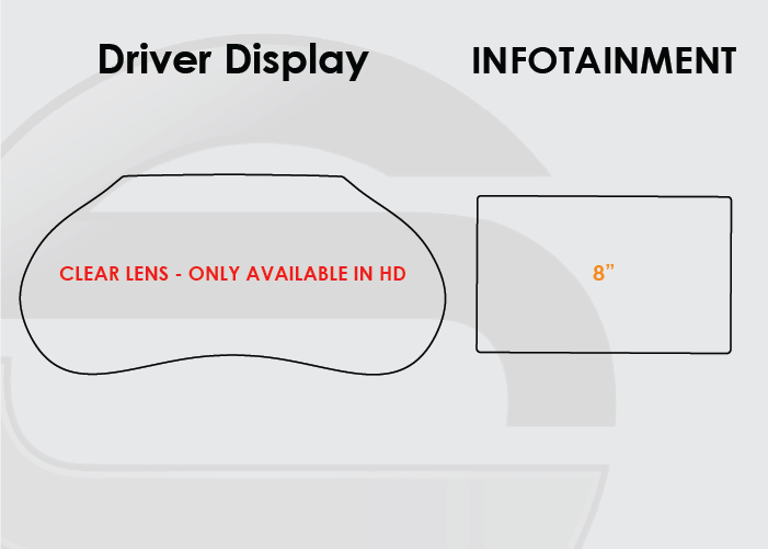 2015-2024 Nissan Murano Screen ProTech Kit Infotainment Driver Display