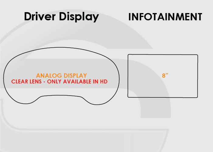 2013-2020 Nissan Pathfinder Screen ProTech Kit 12.3 DD 8in Infotainment