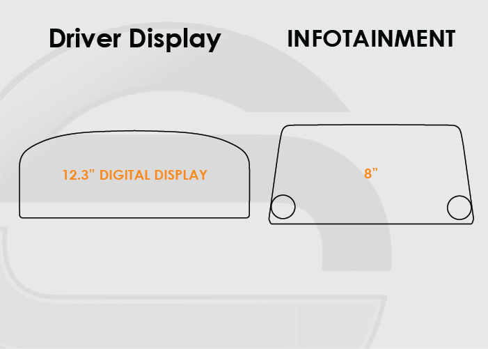 2023-2025 Nissan Z Screen ProTech Kit 8in Infotainment Digital Driver Display
