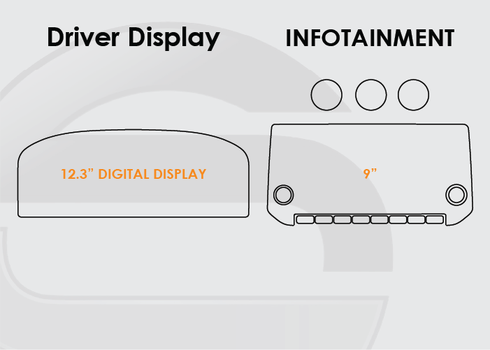 2023-2025 Nissan Z Screen ProTech Kit 9in Infotainment Digital Driver Display