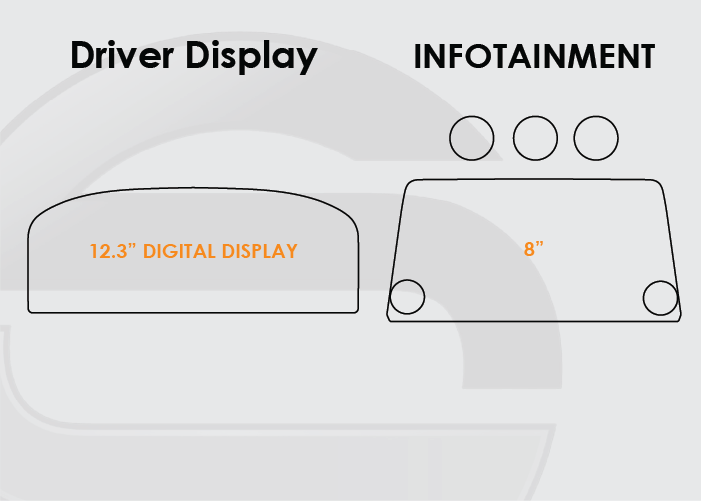 2023-2026 Nissan Z Screen ProTech Kit 8in Infotainment Digital Driver Display. Helps prevent scratches and minimizes fingerprints to keep your screens looking new.