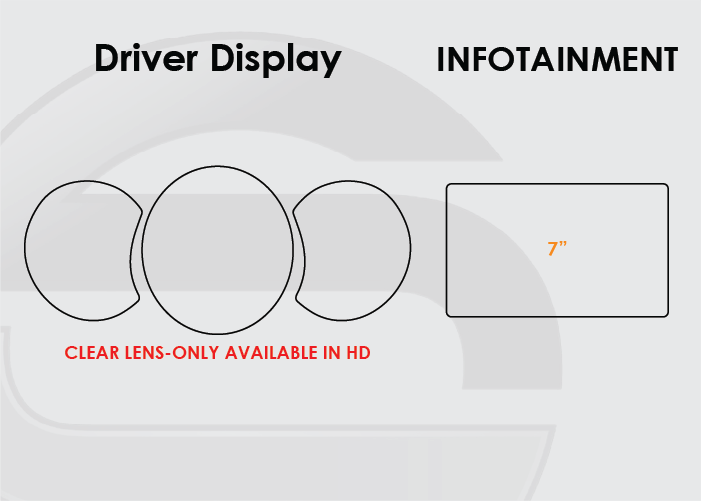2013-2016 Porsche 718 Screen ProTech Kit Driver Display Infotainment