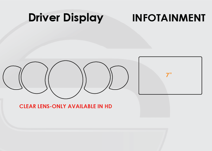 2011-2016 Porsche Cayenne Screen ProTech Kit Driver Display Infotainment