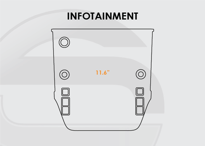 2020-2025 Subaru Outback Screen ProTech Kit  11.6in Infotainment. Adds a durable barrier to resist scratches and reduce fingerprints on your screens.