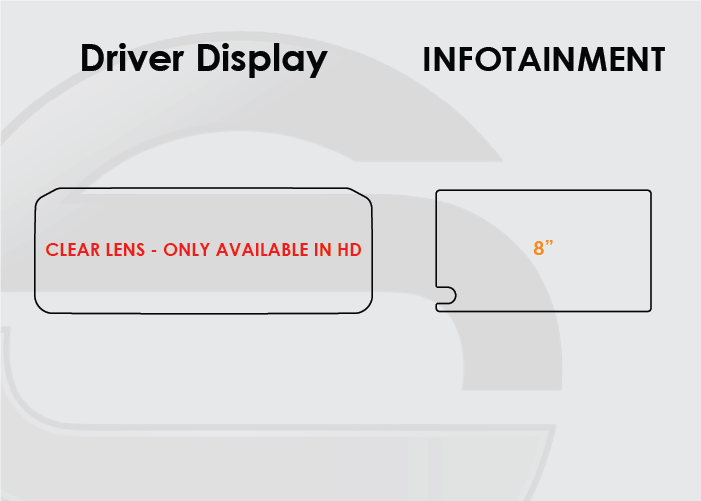 2025 Toyota 4Runner Screen ProTech Kit 7" Digital Driver Display 8in Infotainment