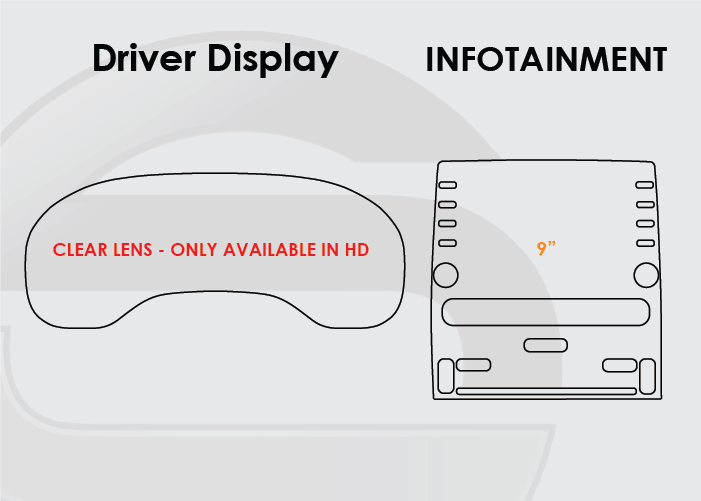 2019-2022 Toyota Avalon Screen ProTech Kit Driver Display 9in Infotainment