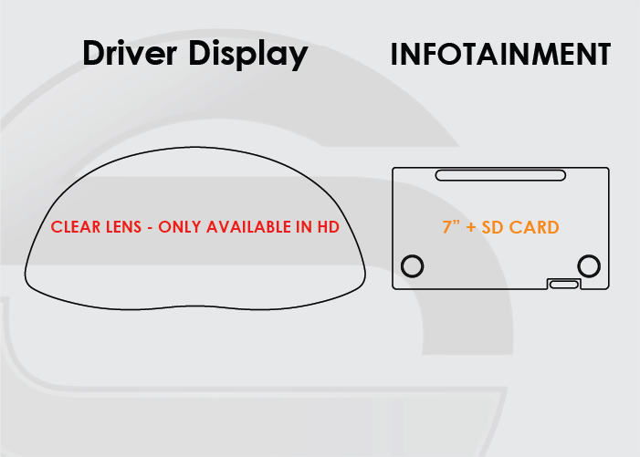 2017-2019 Toyota Corolla Screen ProTech Kit Driver Display 7in Infotainment SD Card