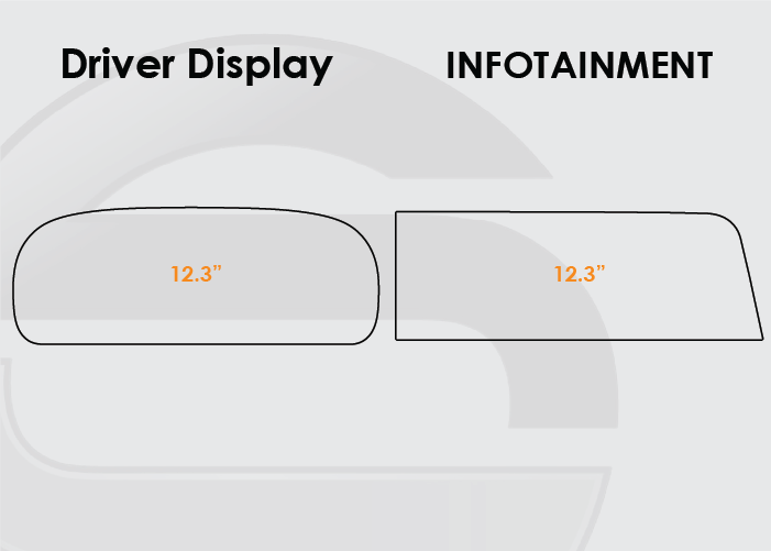 2023-2026 Toyota Crown Screen ProTech Kit Driver Display 12.3 Infotainment. Adds a durable barrier to resist scratches and reduce fingerprints on your screens.