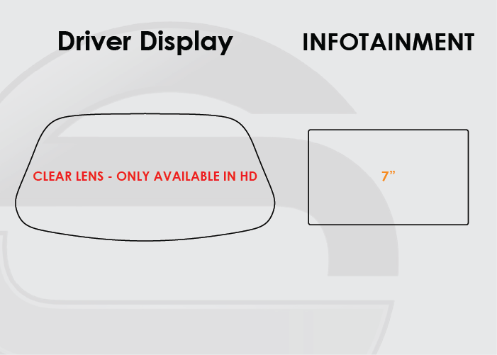 2014-2018 Toyota Rav4 Screen ProTech Kit Driver Display 7in Infotainment Climate Shifter