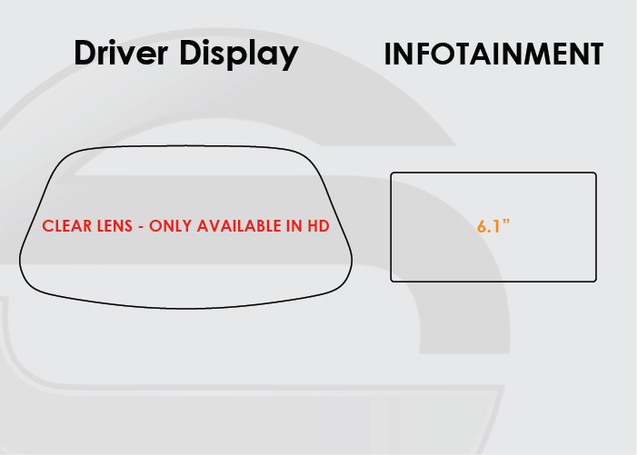 2014-2018 Toyota Rav4 Screen ProTech Kit Driver Display 6.1in Infotainment Climate Shifter
