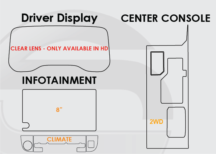 Toyota Sequoia Screen ProTech Kit