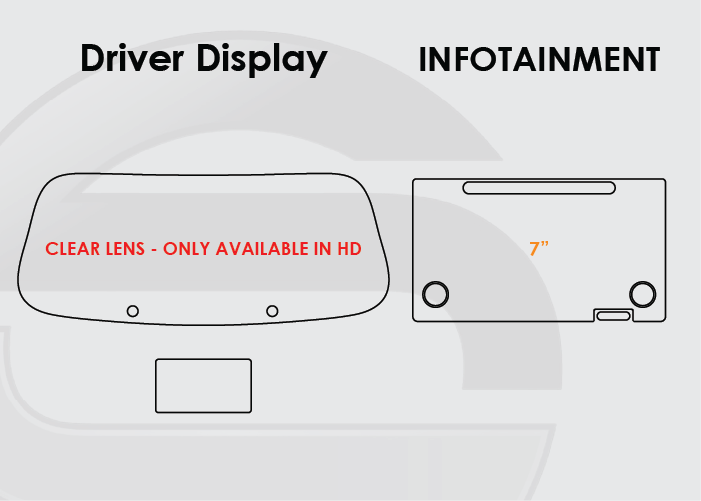 2015-2017 Toyota Sienna Screen ProTech Kit Driver Display 7in Infotainment