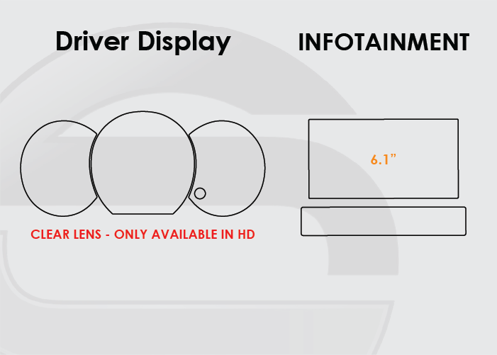 2015 Toyota Tacoma Screen ProTech Kit Driver Display 6.1in Infotainment