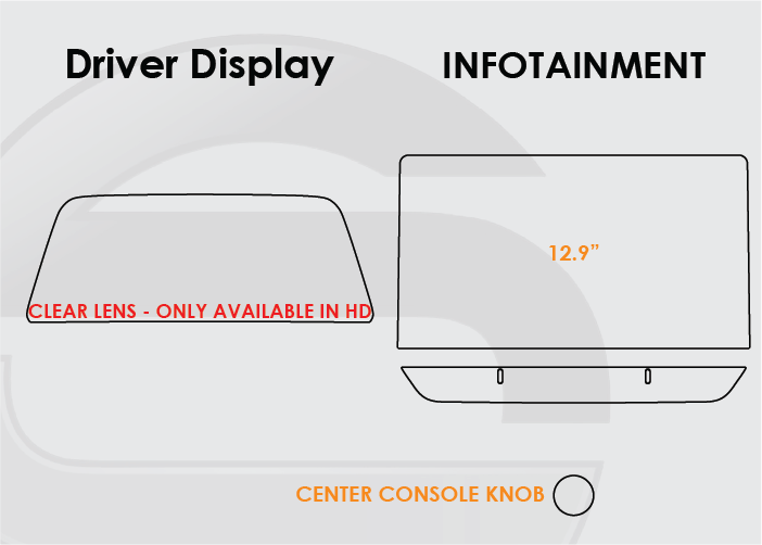 2024-2026 VW ID.4 Screen ProTech Kit Driver Display 12.9in Infotainment. Keeps your screens clearer by resisting scratches and minimizing fingerprints and smudges.