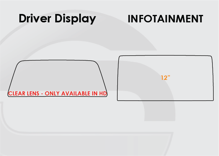 2021-2024 VW ID.4 Screen ProTech Kit Driver Display 12in Infotainment