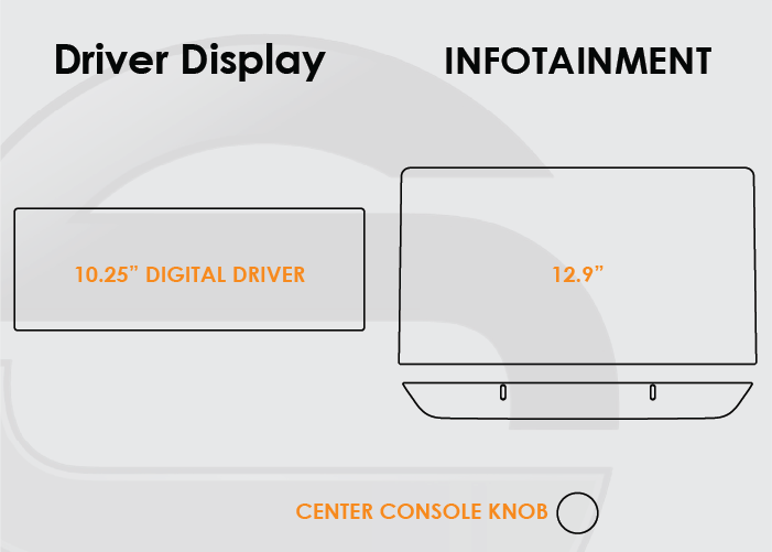 2025-2026 VW Tiguan Screen ProTech Kit 10.25in Digital Driver 12.9in Infotainment. Enhances screen clarity by resisting scratches and reducing fingerprint smears.