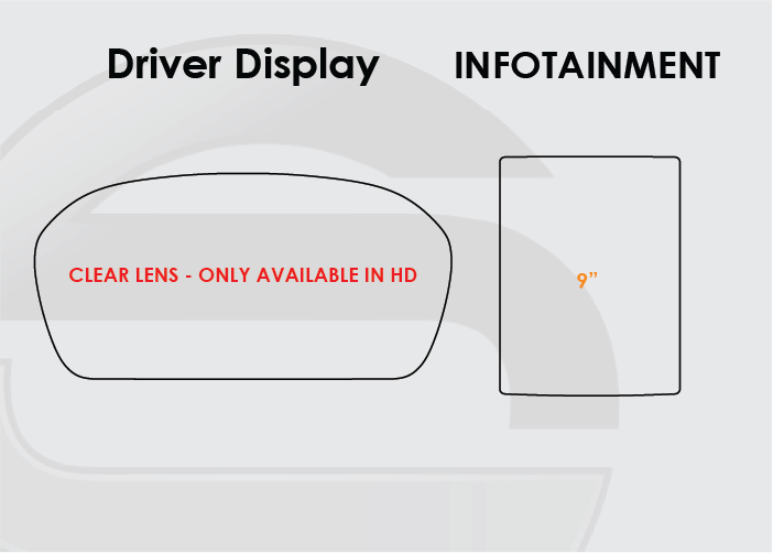 2018-2025 Volvo XC40 Screen ProTech Kit Driver Display 9in Infotainment