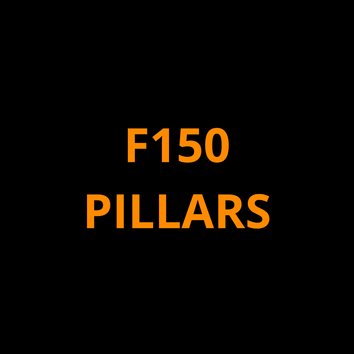 Ford F150 Window Pillar ProTech Kit