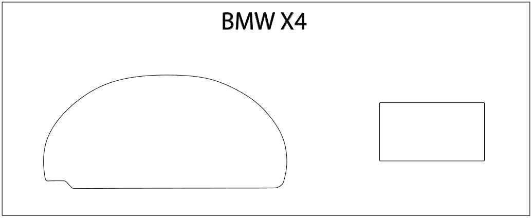 2015-2018 BMW X4 Screen ProTech Kit 6.5in Infotainment