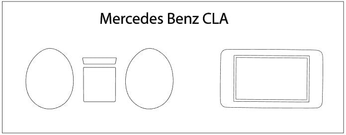Mercedes-Benz CLA Screen ProTech Kit