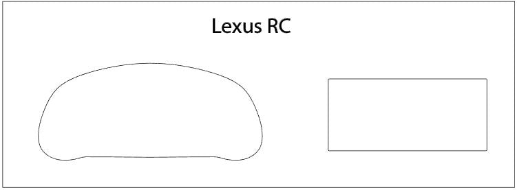 Lexus RC Screen ProTech Kit