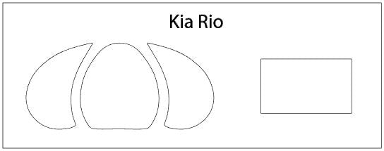 KIA Rio Screen ProTech Kit