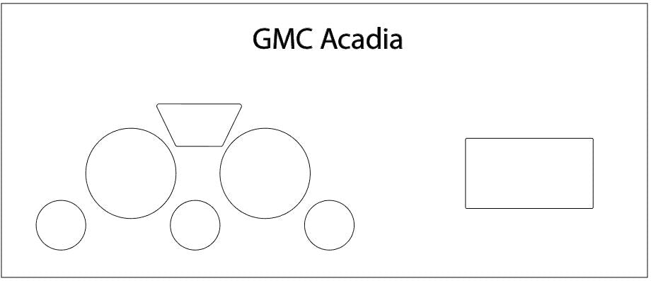 GMC Acadia Screen ProTech Kit