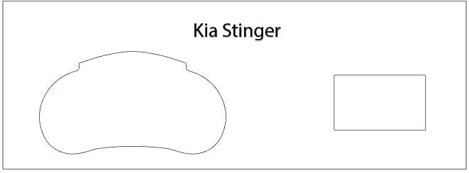 KIA Stinger Screen ProTech Kit