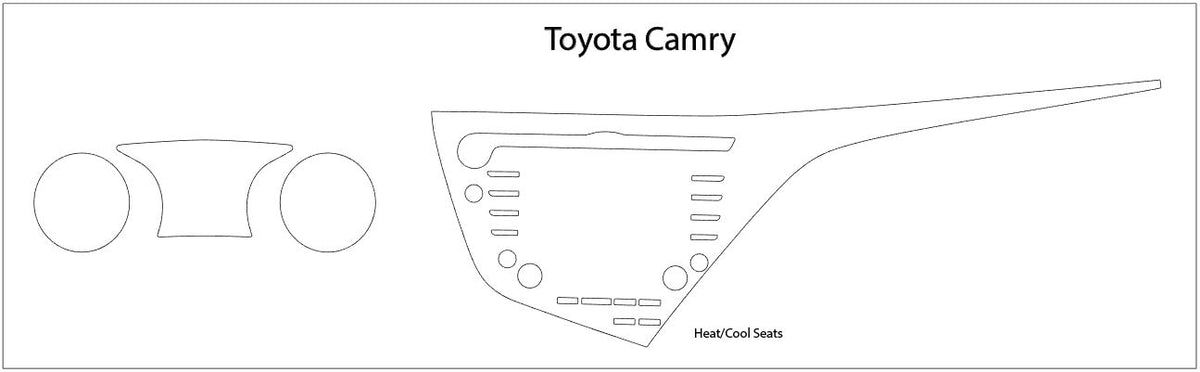Toyota Camry Screen ProTech Kit