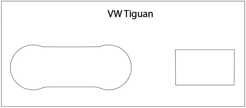 VW Tiguan Screen ProTech Kit
