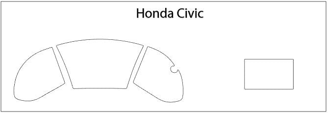 Honda Civic Screen ProTech Kit