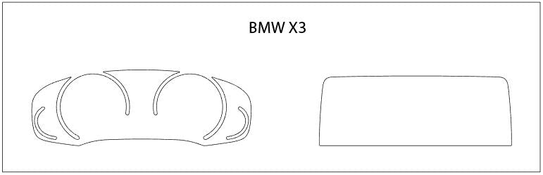 BMW X3 Screen ProTech Kit